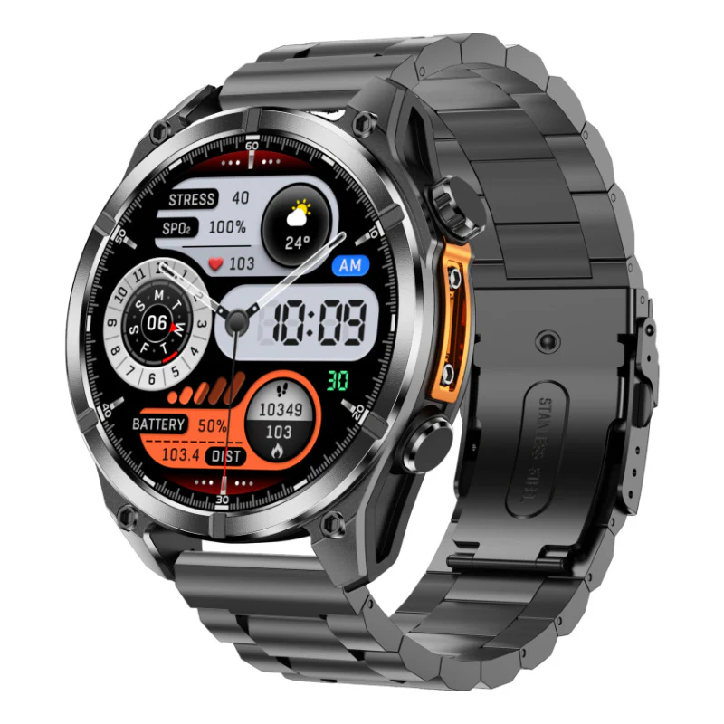 HD300 Sports Smart Watch: 1.43" HD AMOLED, GPS Tracking, Bluetooth Call, 5ATM Waterproof - Image 2