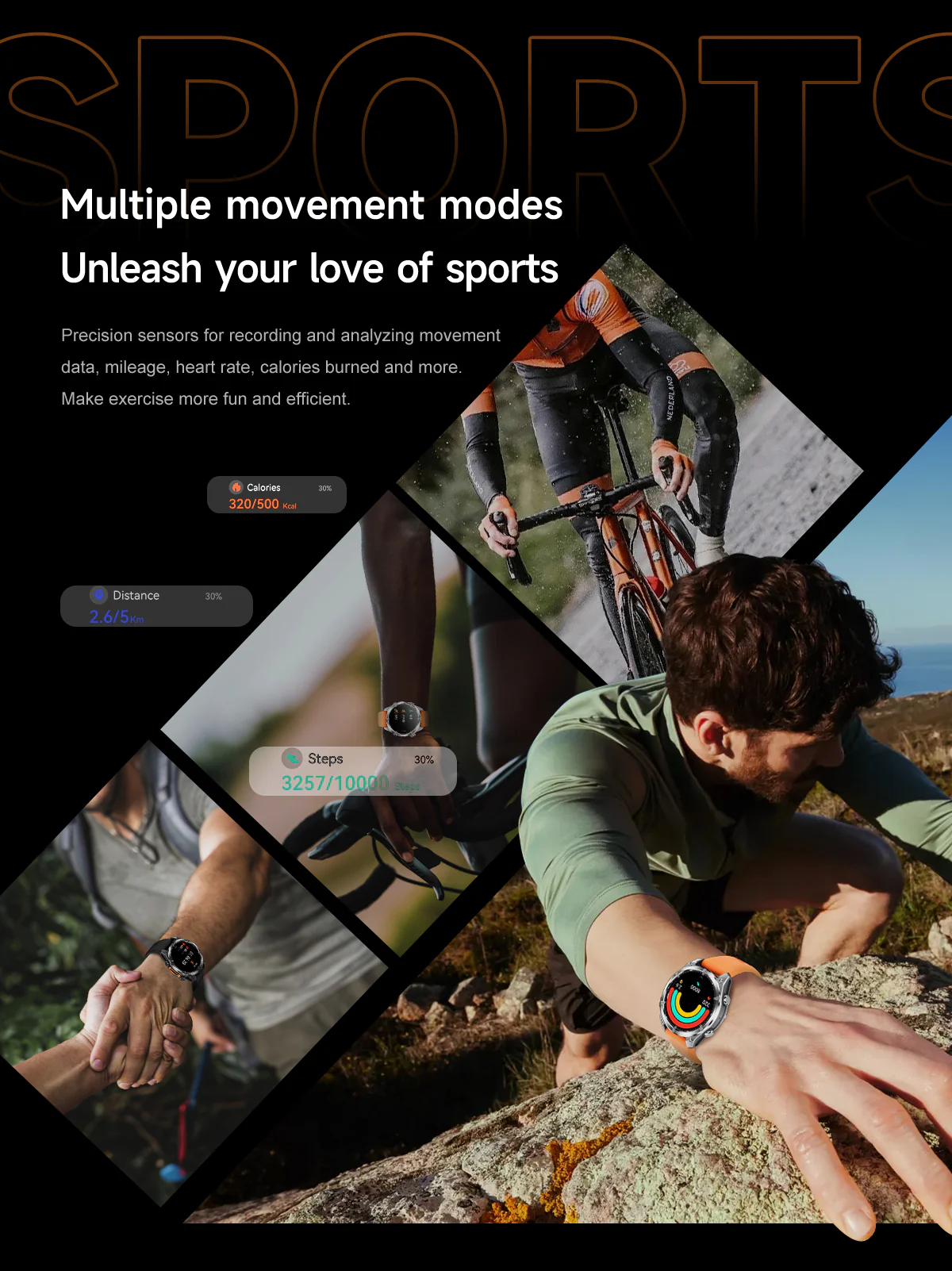 HD300 Sports Smart Watch: 1.43" HD AMOLED, GPS Tracking, Bluetooth Call, 5ATM Waterproof - Image 22