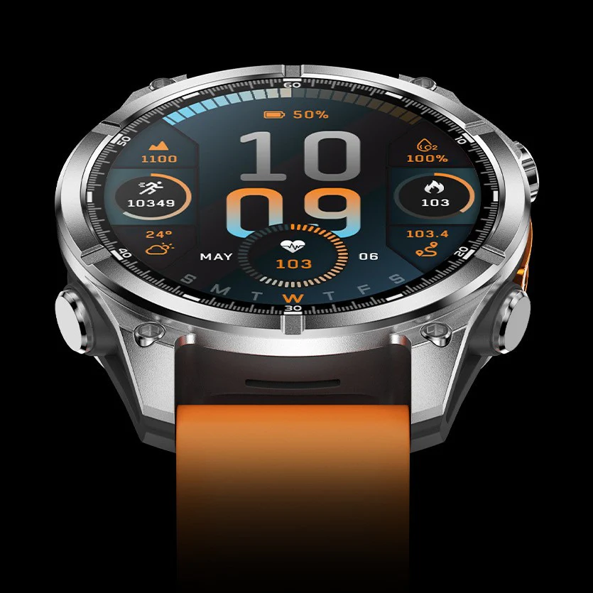 HD300 Sports Smart Watch: 1.43" HD AMOLED, GPS Tracking, Bluetooth Call, 5ATM Waterproof - Image 6