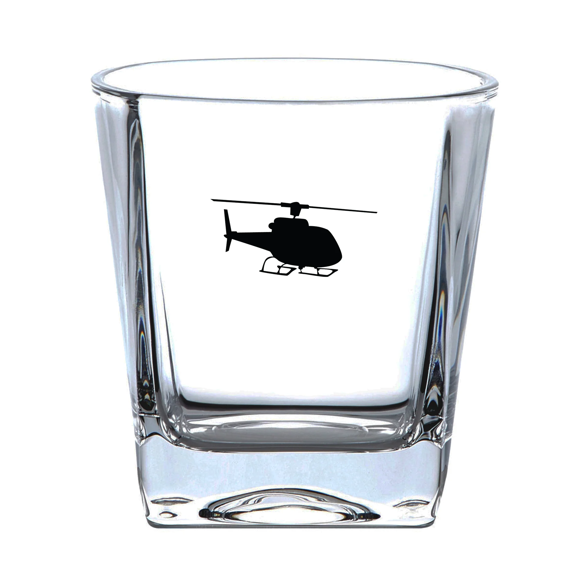 Helicopter Designed Whiskey Glass - Image 2