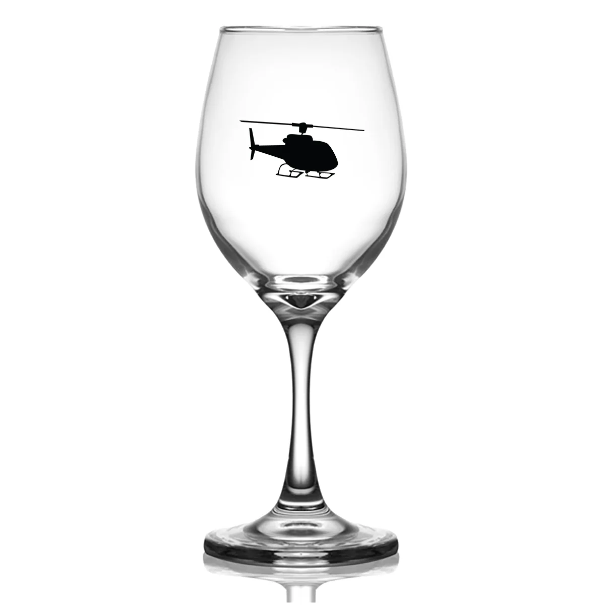 Helicopter Designed Wine Glasses - Image 2