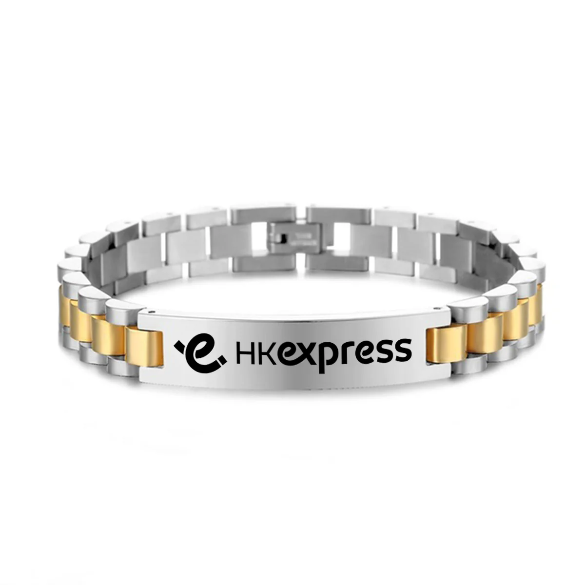 HK Express Airlines Designed Stainless Steel Chain Bracelets - Image 3
