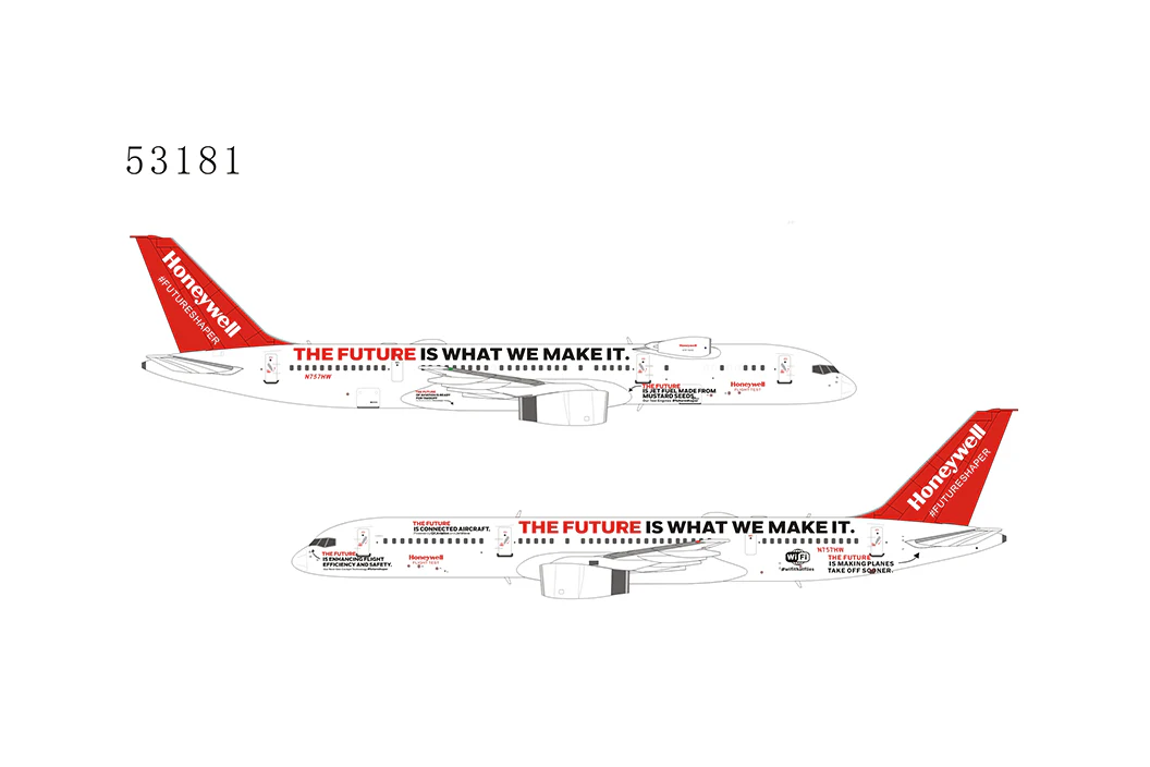 Honeywell Boeing B757-200 N757HW Airplane Model (1:400 Scale) - Image 10
