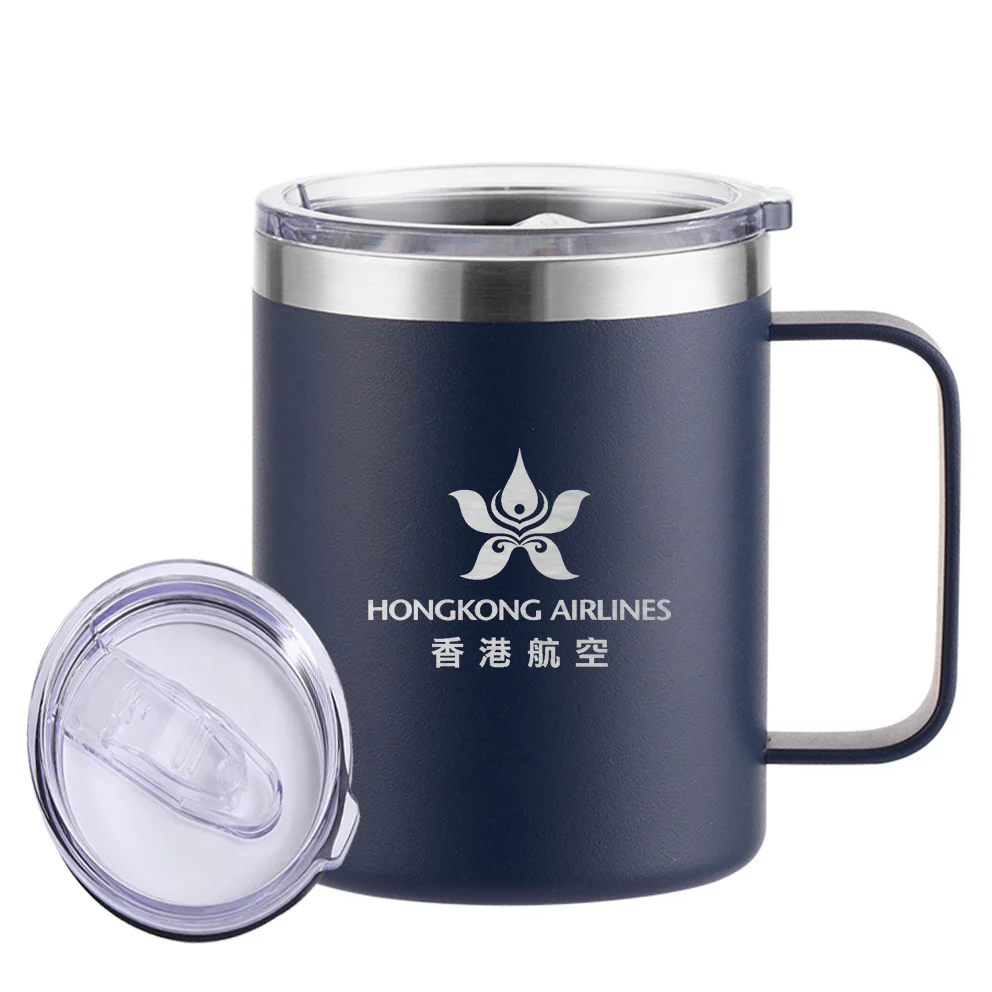 Hong Kong Airlines Designed Stainless Steel Laser Engraved Mugs - Image 4