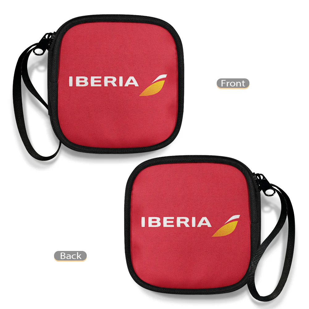 Iberia Airlines Designed Portable Headphone Bag - Image 4