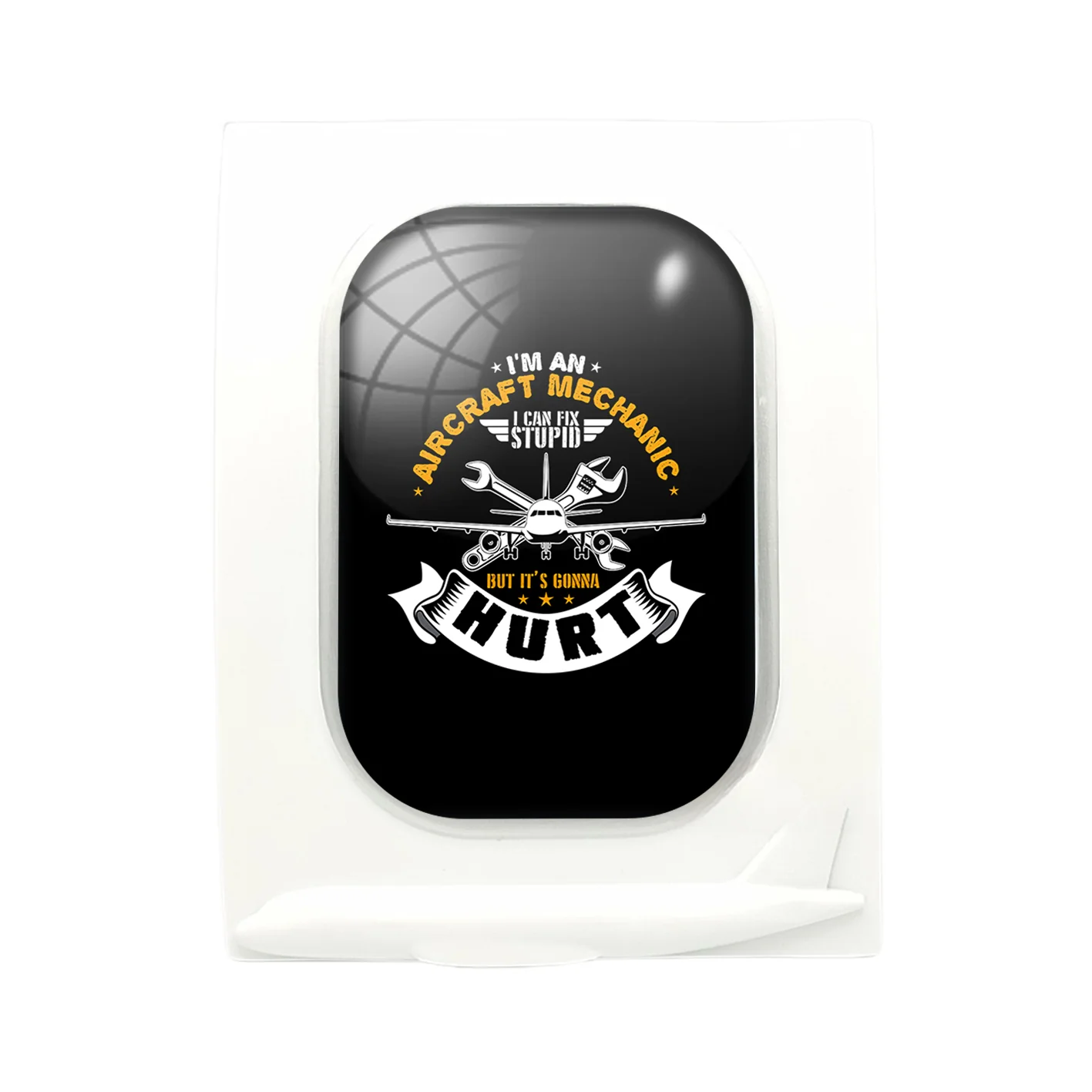 I'm an Aircraft Mechanic Designed Airplane Window Photo Frame - Image 4