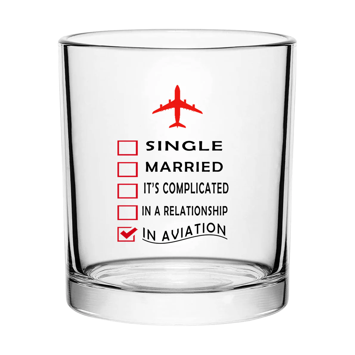 In Aviation Designed Special Whiskey Glasses - Image 2