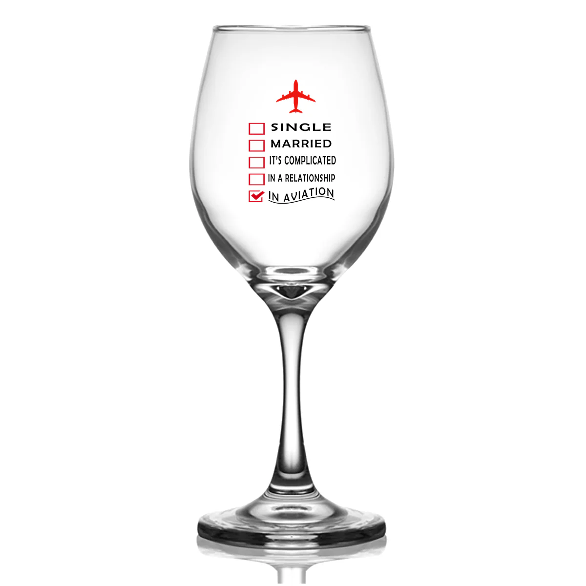 In Aviation Designed Wine Glasses - Image 2