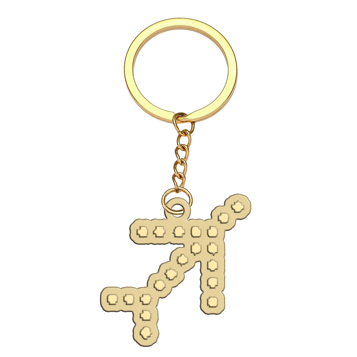 Indigo Airlines Designed Hollow Key Chains