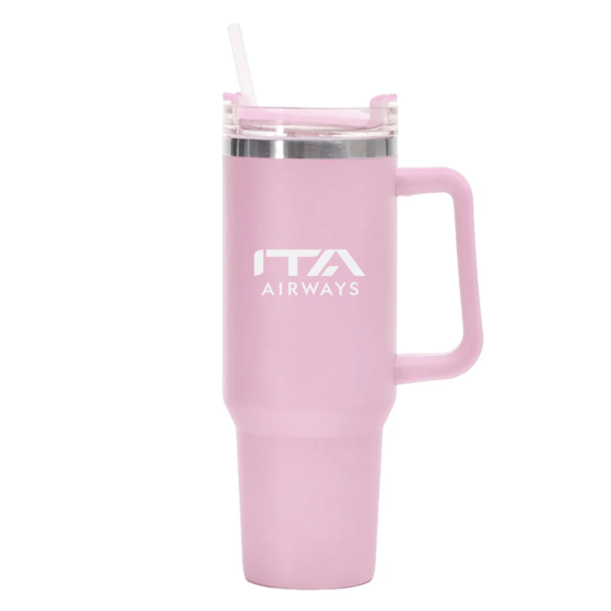 ITA Airways ITARROW Airlines Designed 40oz Stainless Steel Car Mug With Holder - Image 16