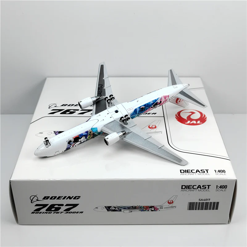 Japan Airlines Boeing B767-300ER JA615J Airplane Model (1:400 Scale) - Image 11