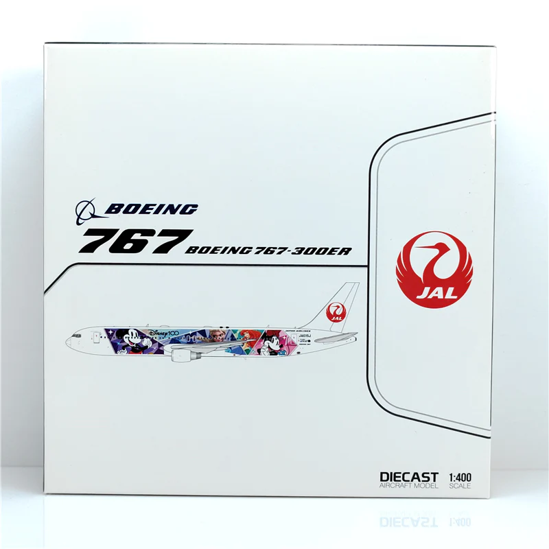 Japan Airlines Boeing B767-300ER JA615J Airplane Model (1:400 Scale) - Image 3