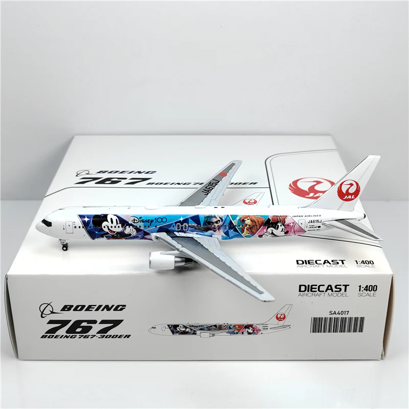 Japan Airlines Boeing B767-300ER JA615J Airplane Model (1:400 Scale) - Image 5