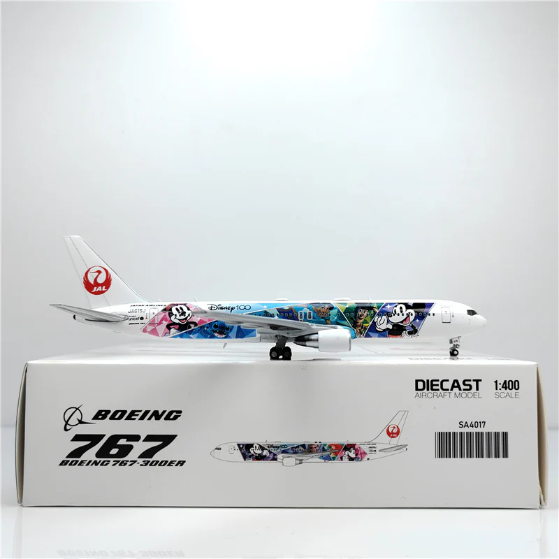 Japan Airlines Boeing B767-300ER JA615J Airplane Model (1:400 Scale) - Image 7