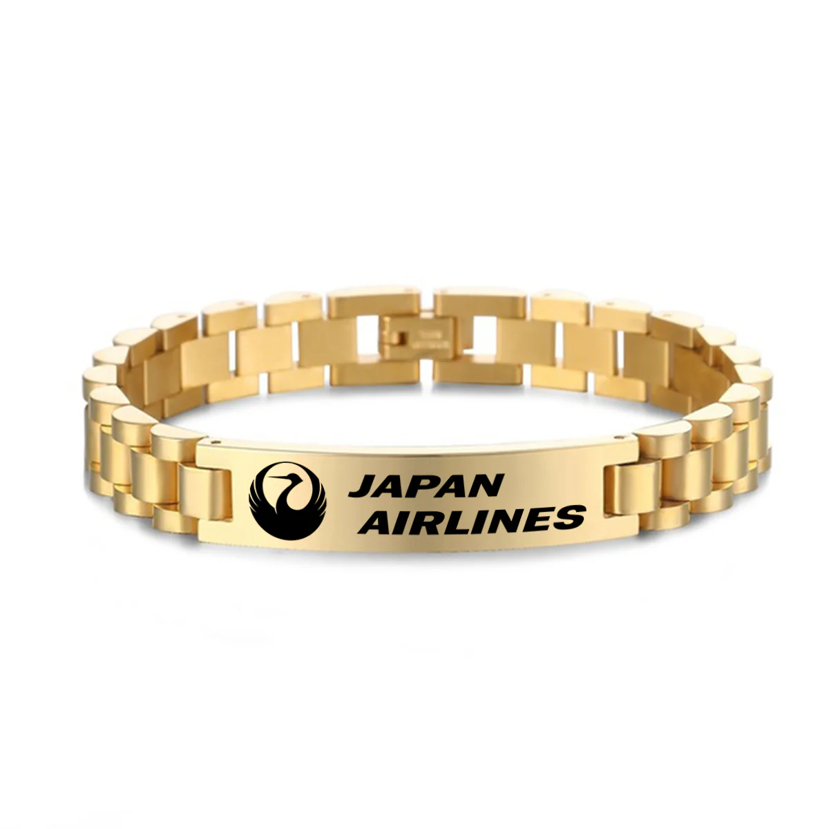 Japan Airlines Designed Stainless Steel Chain Bracelets - Image 4