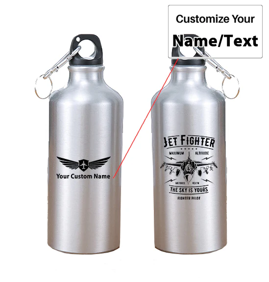 Jet Fighter - The Sky is Yours Designed Thermoses