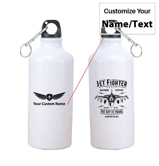 Jet Fighter - The Sky is Yours Designed Thermoses - Image 3