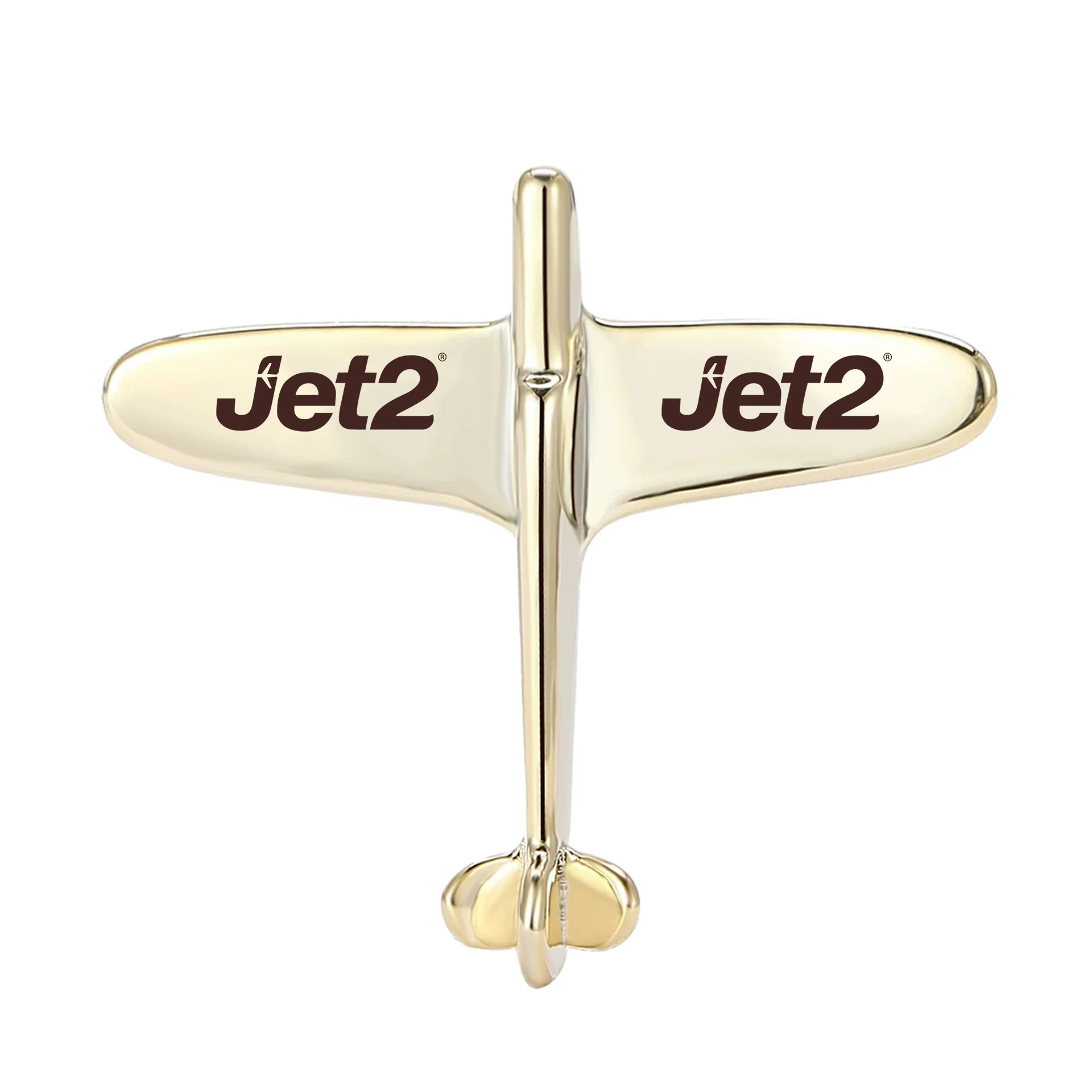 JET2 Airlines Designed Airplane Shape Brooches