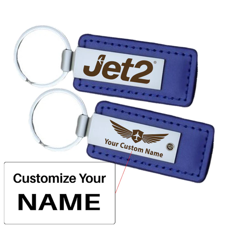 JET2 Airlines Faux Leather Key Chains - Image 21