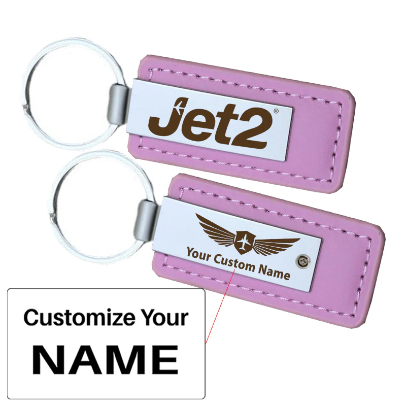 JET2 Airlines Faux Leather Key Chains - Image 5