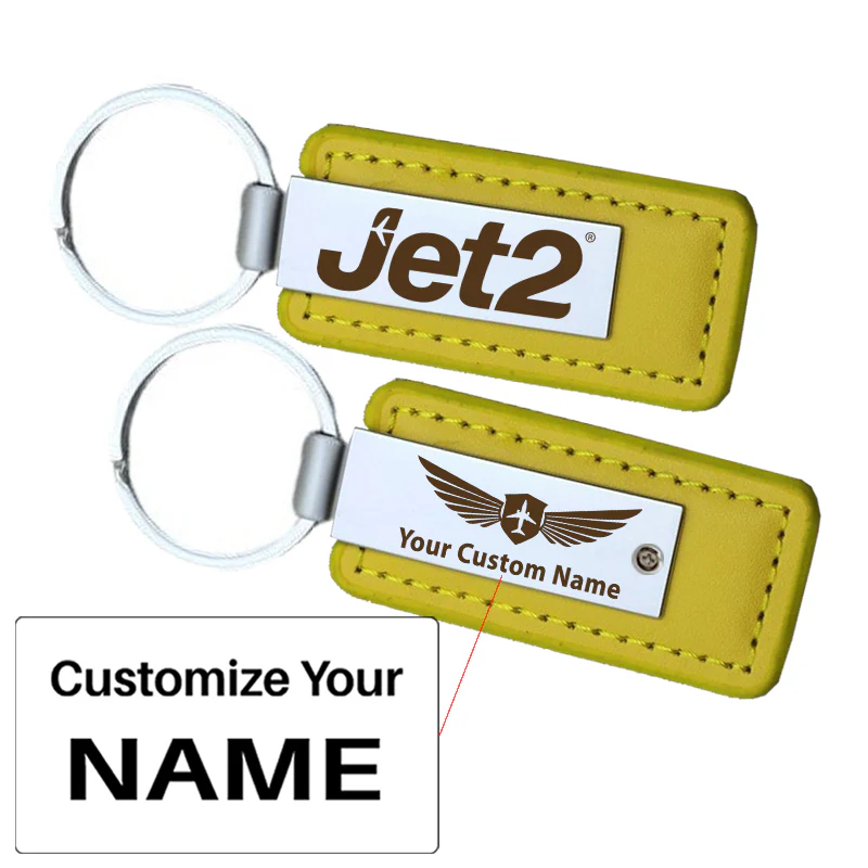 JET2 Airlines Faux Leather Key Chains - Image 9