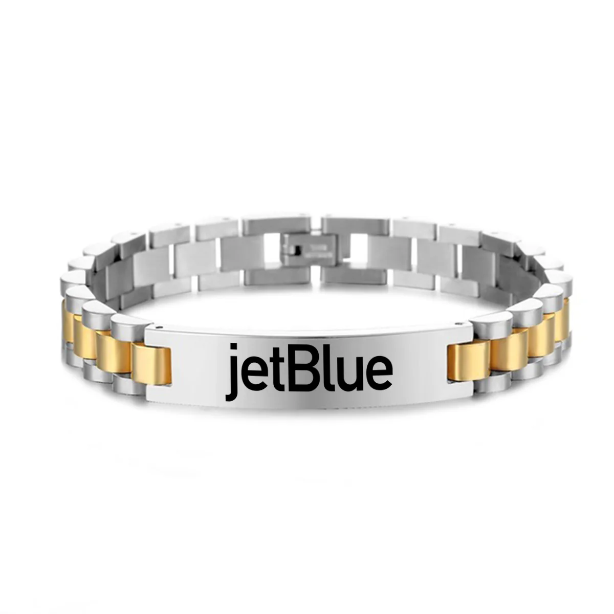 jetBlue Airways Airlines Designed Stainless Steel Chain Bracelets - Image 3