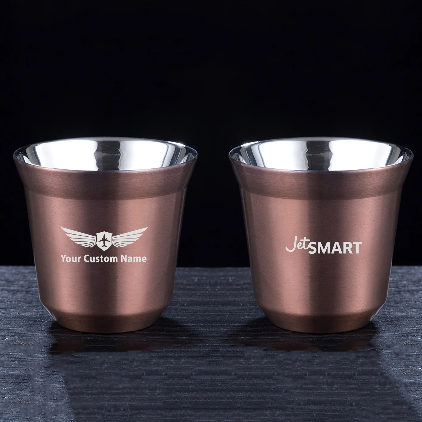 JetSmart Airlines Designed Double Wall Stainless Steel Coffee Mugs - Image 7