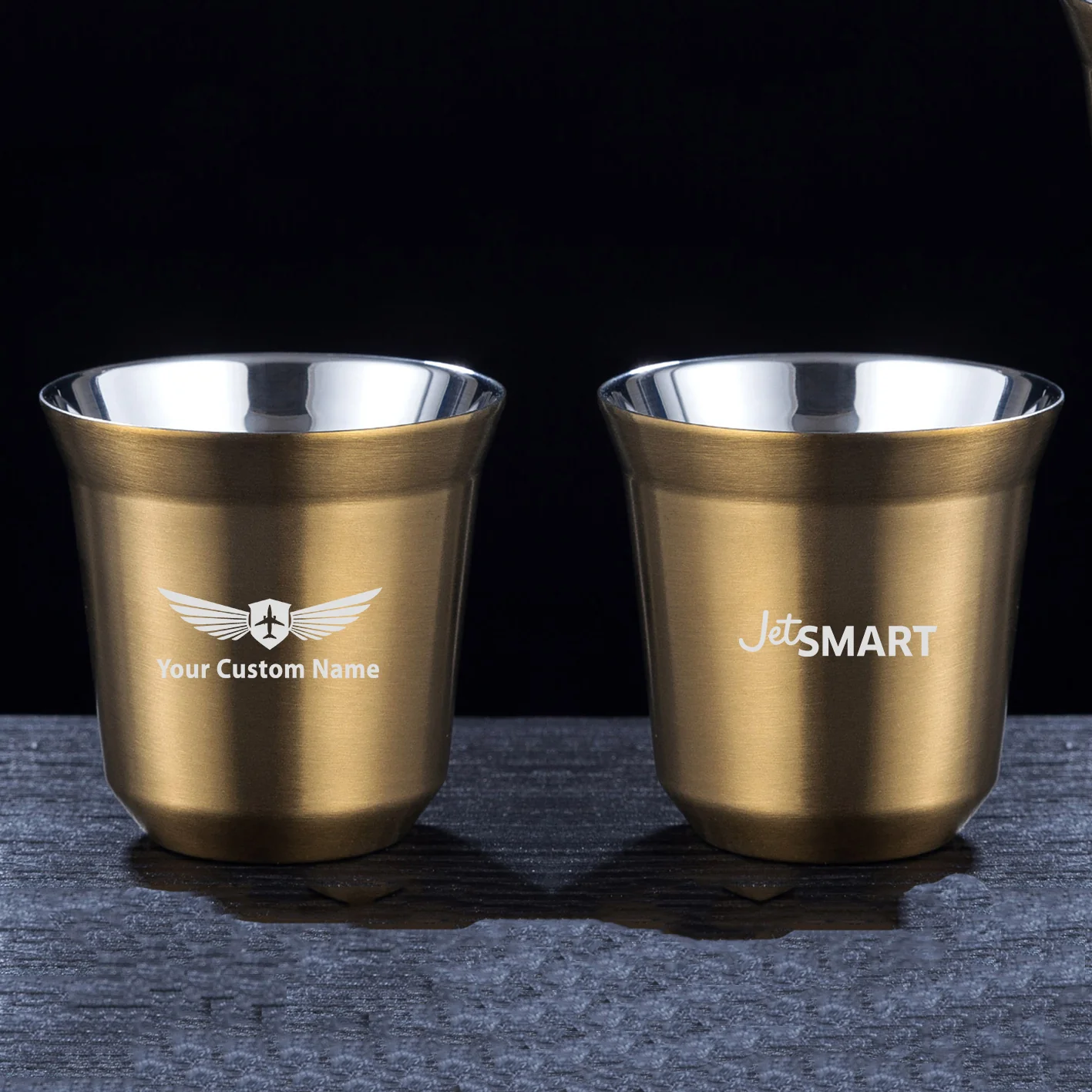 JetSmart Airlines Designed Double Wall Stainless Steel Coffee Mugs - Image 9
