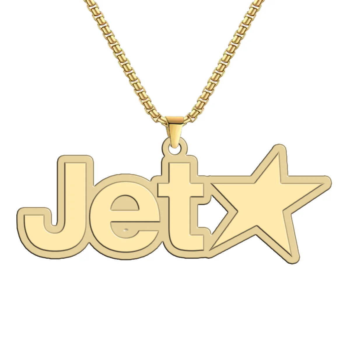 Jetstar Airlines Designed Hollow Necklace