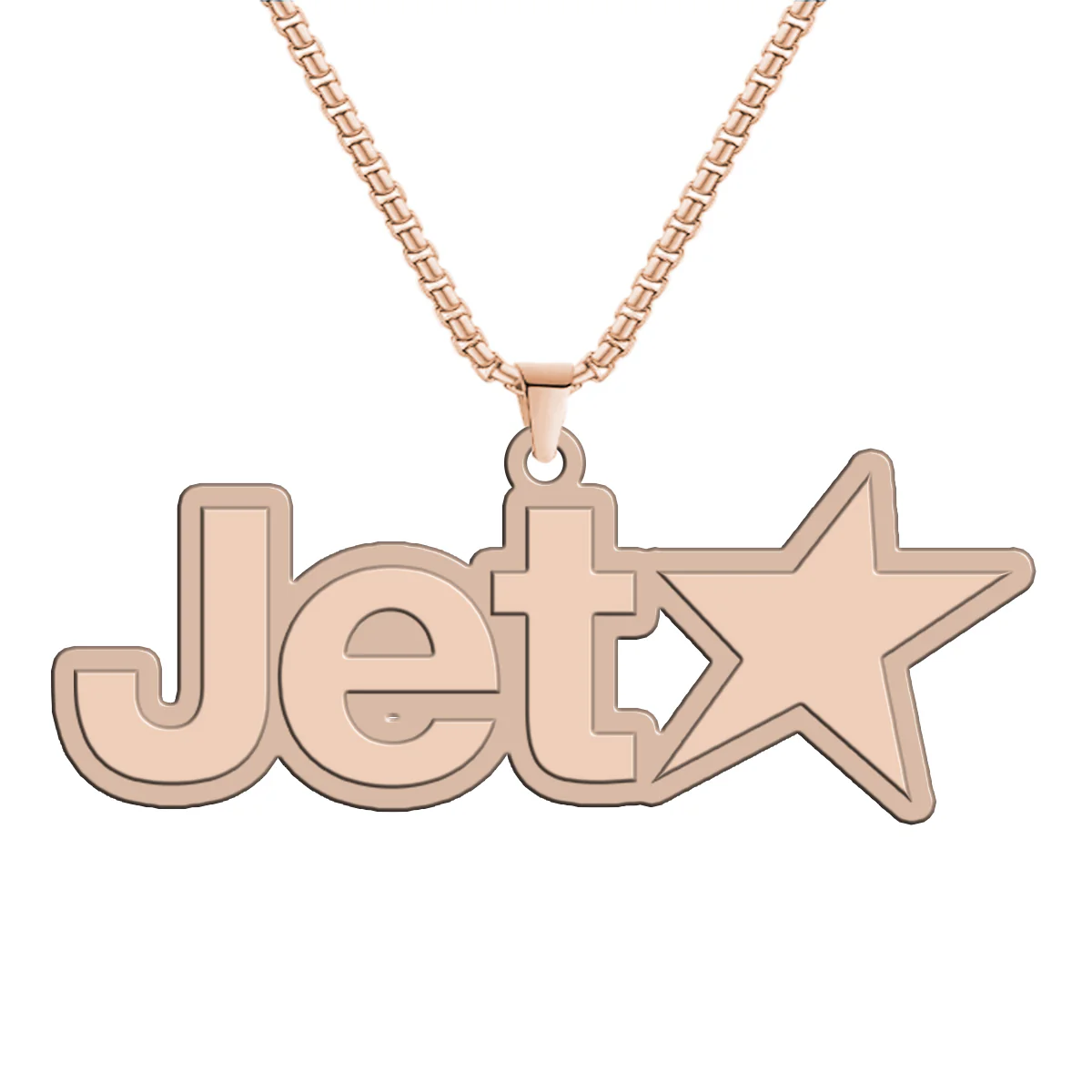 Jetstar Airlines Designed Hollow Necklace - Image 3