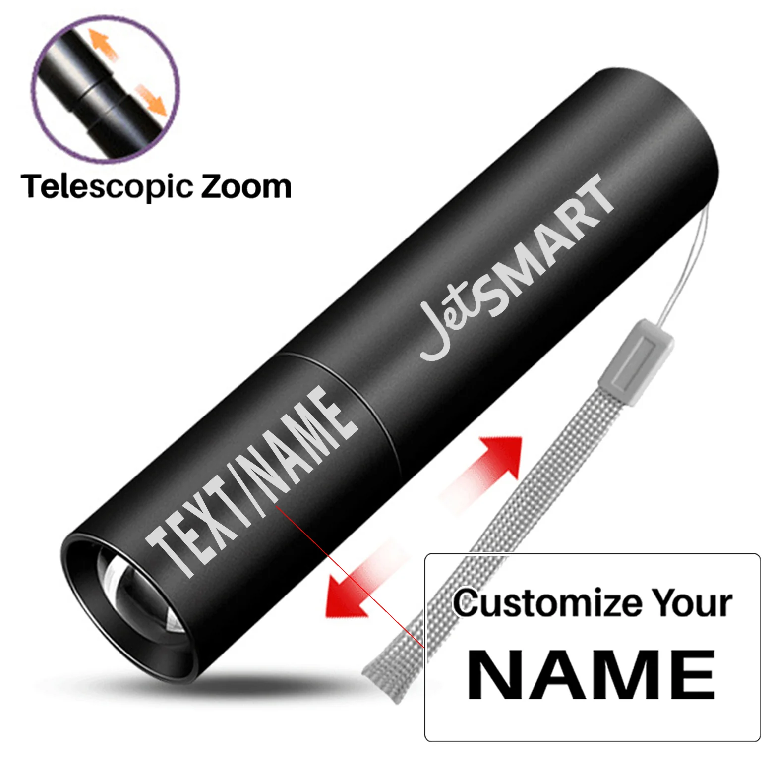 JetSmart Airlines Designed Mini LED Emergency Flashlight