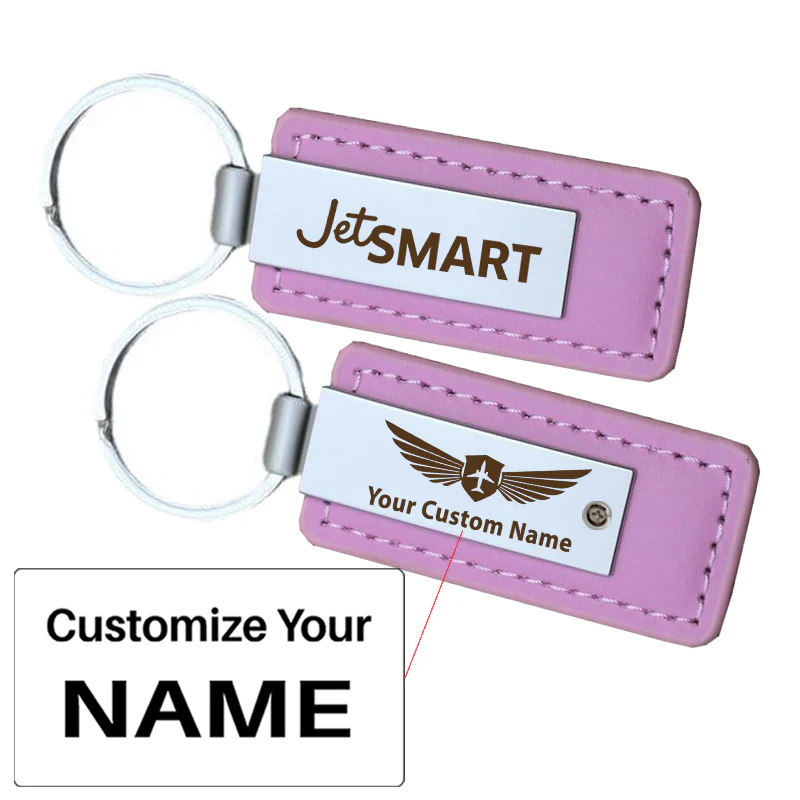 JetSmart Airlines Faux Leather Key Chains - Image 5
