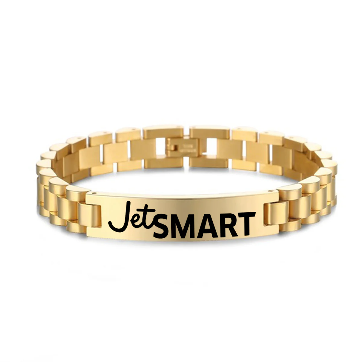 JetSmart Airlines Designed Stainless Steel Chain Bracelets - Image 4