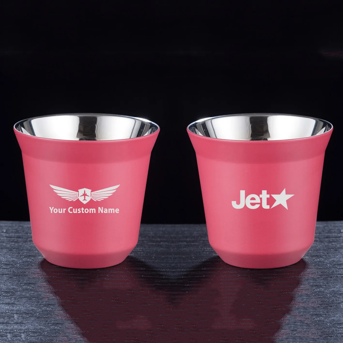Jetstar Airlines Designed Double Wall Stainless Steel Coffee Mugs - Image 11