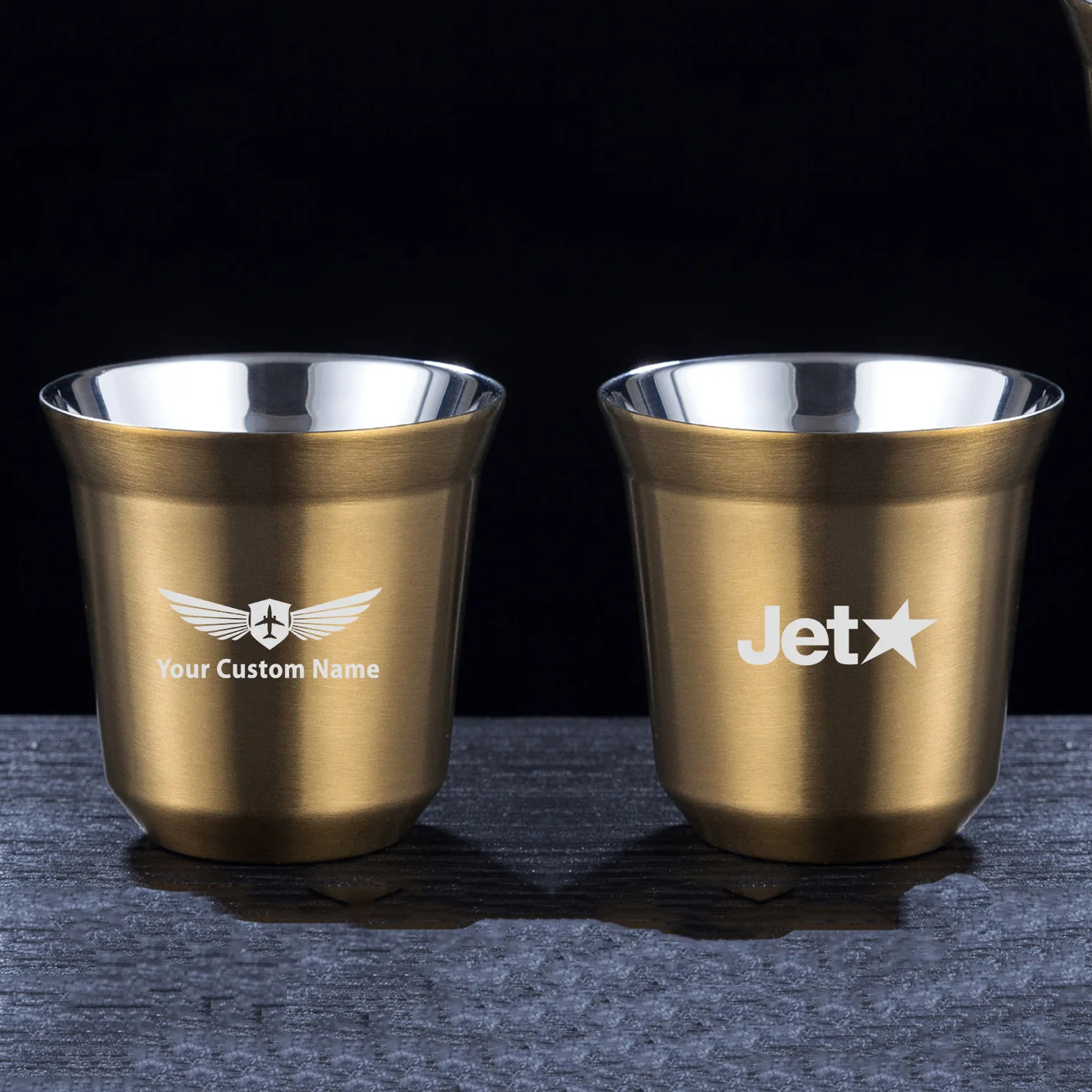 Jetstar Airlines Designed Double Wall Stainless Steel Coffee Mugs - Image 9