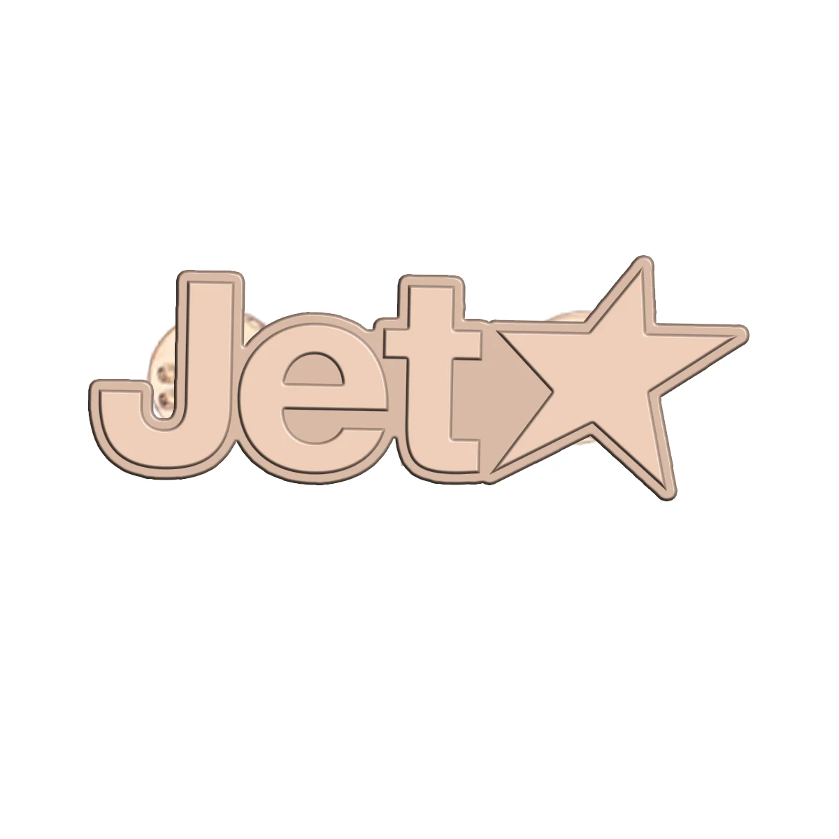 Jetstar Airlines Designed Hollow Pins - Image 3