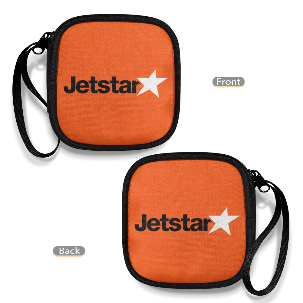 Jetstar Airlines Designed Portable Headphone Bag - Image 4