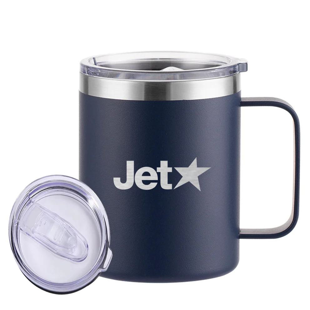 Jetstar Airlines Designed Stainless Steel Laser Engraved Mugs - Image 4