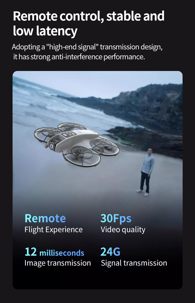 K200 Brushless Drone: Screen Remote, Optical Flow Positioning & Colorful LED Full-Protection Quadcopter - Image 22