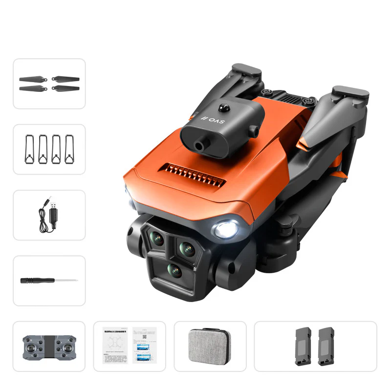 K6 MAX Drone: 4K HD Triple-Camera Quadcopter with 4-Way Obstacle Avoidance, Optical Flow Positioning & Remote Control - Image 23
