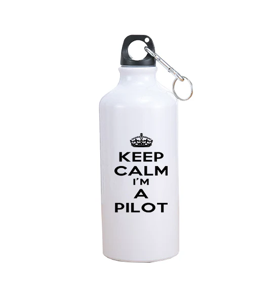 Keep Calm I'm a Pilot Designed Thermoses - Image 4