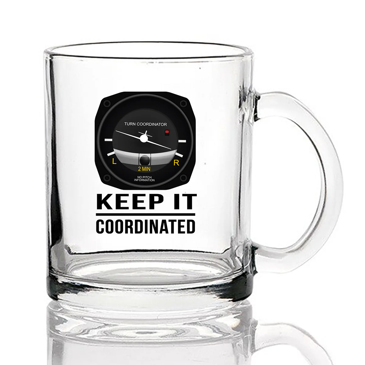 Keep It Coordinated Designed Coffee & Tea Glasses - Image 2