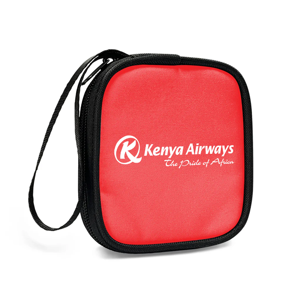 Kenya Airways Designed Portable Headphone Bag - Image 3