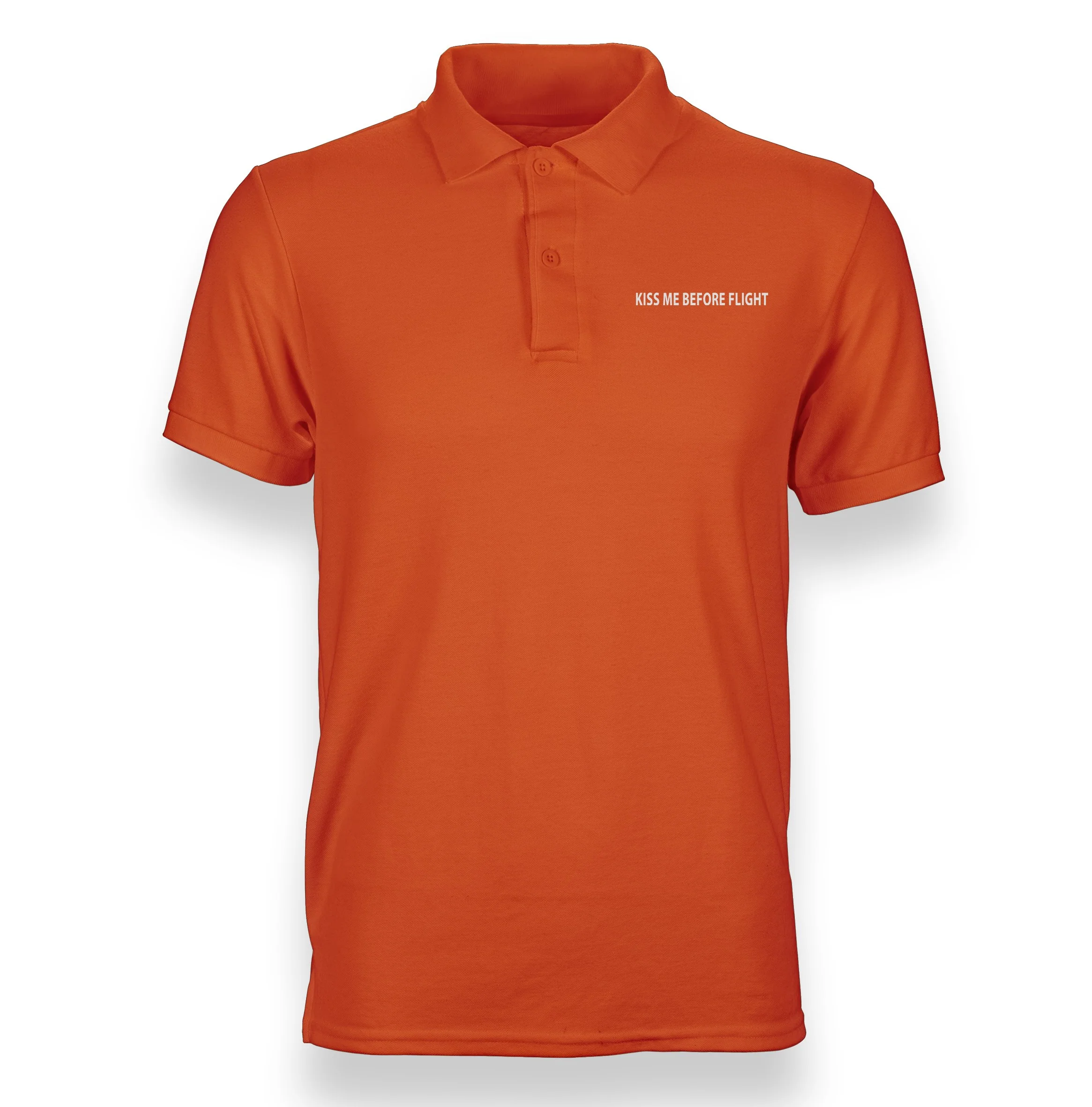 KISS ME BEFORE FLIGHT Designed "WOMEN" Polo T-Shirts - Image 10