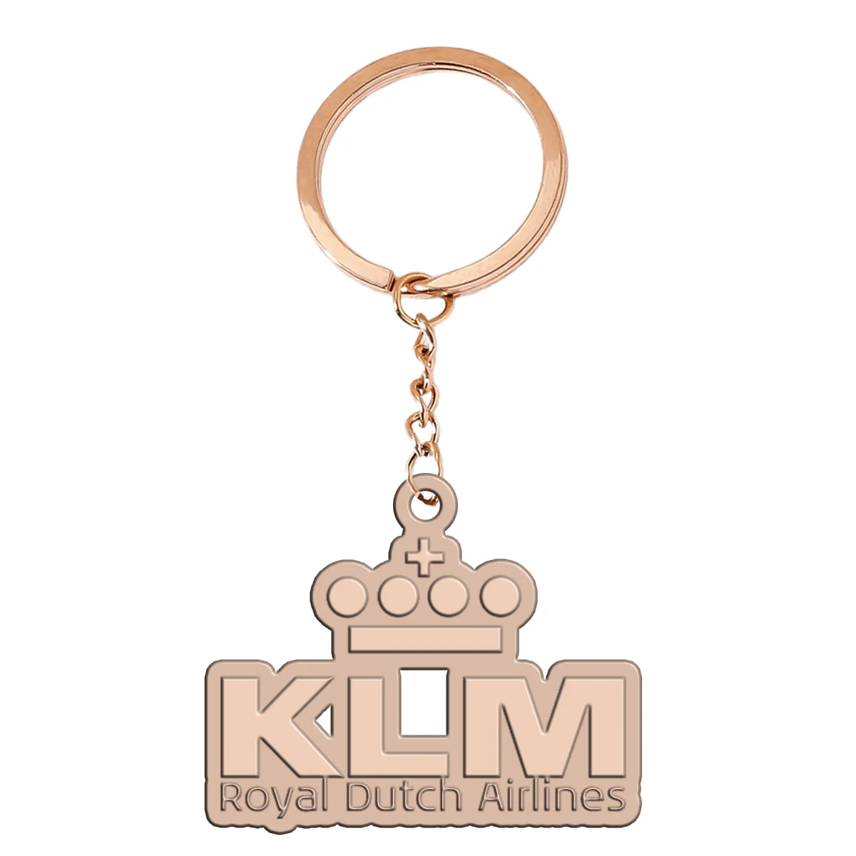 KLM Royal Dutch Airlines Designed Hollow Key Chains - Image 3
