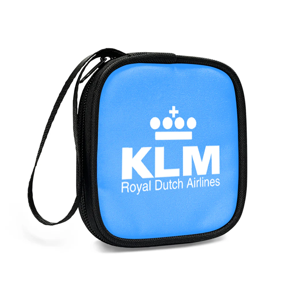 KLM Royal Dutch Airlines Designed Portable Headphone Bag - Image 3