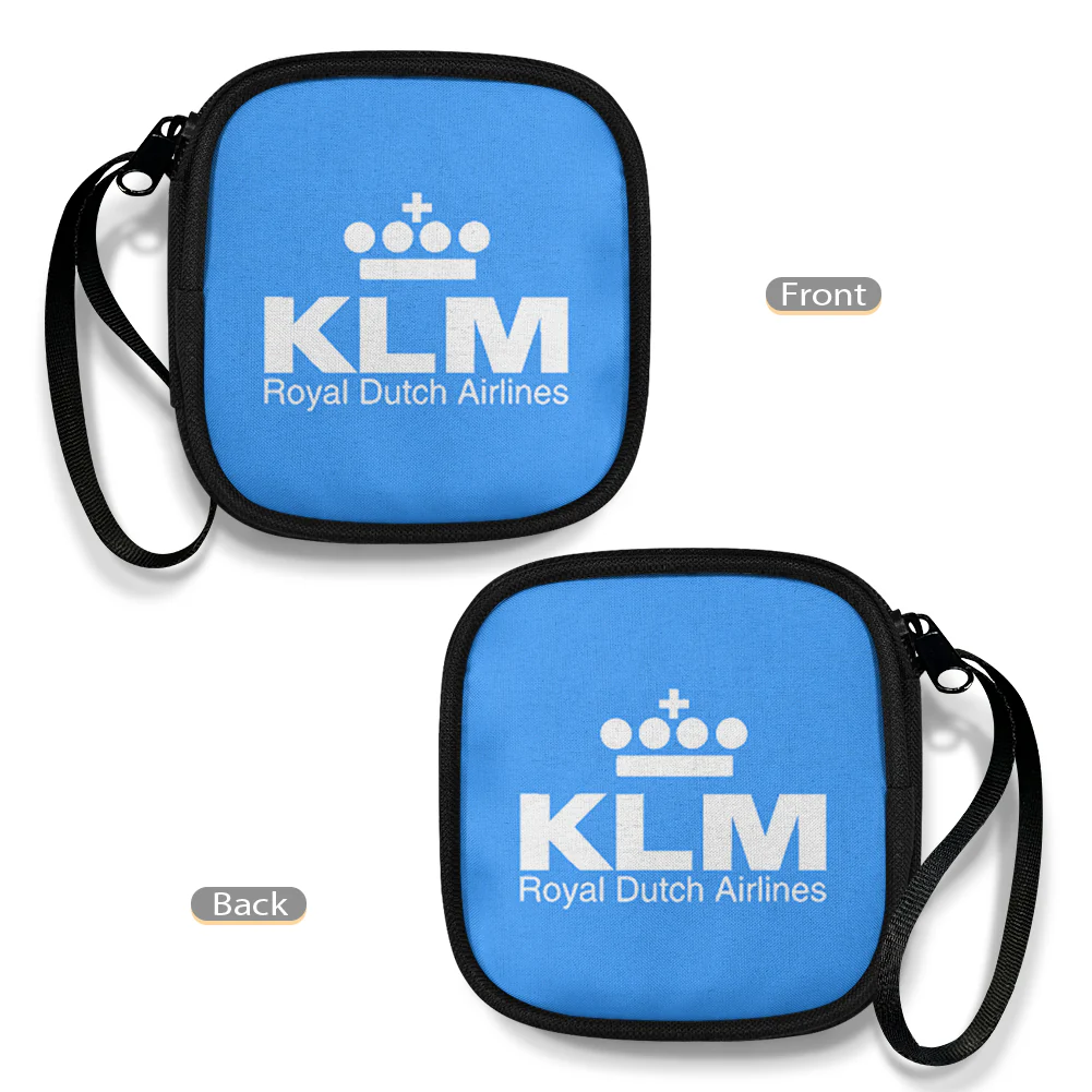 KLM Royal Dutch Airlines Designed Portable Headphone Bag - Image 4