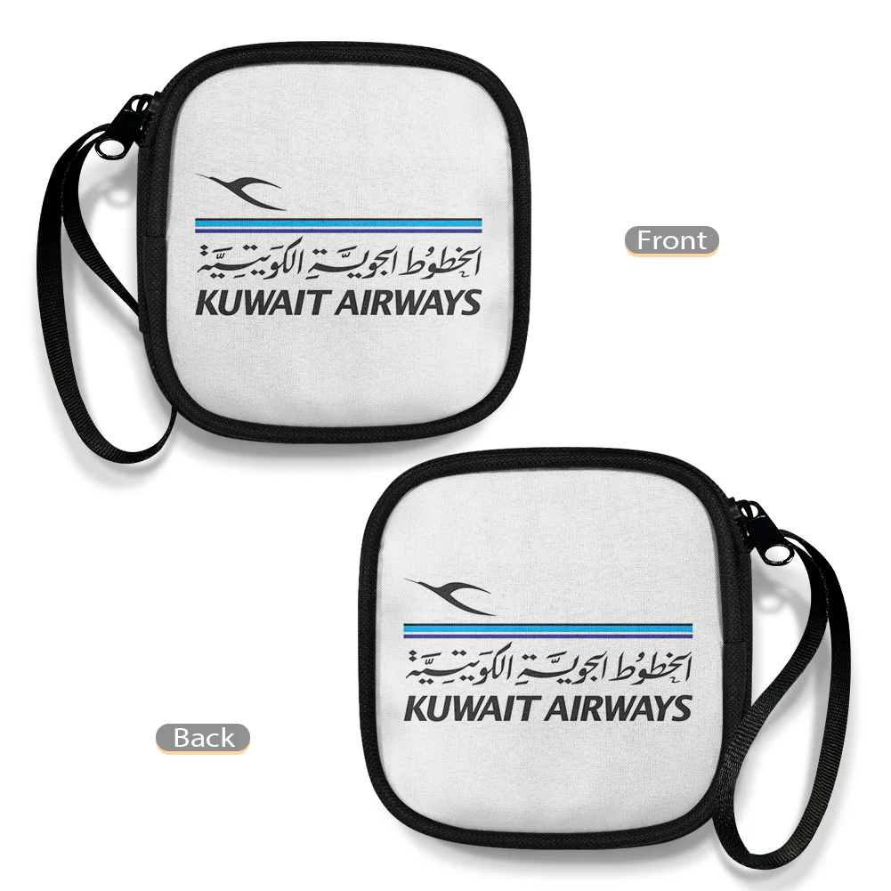 Kuwait Airways Airlines Designed Portable Headphone Bag - Image 4