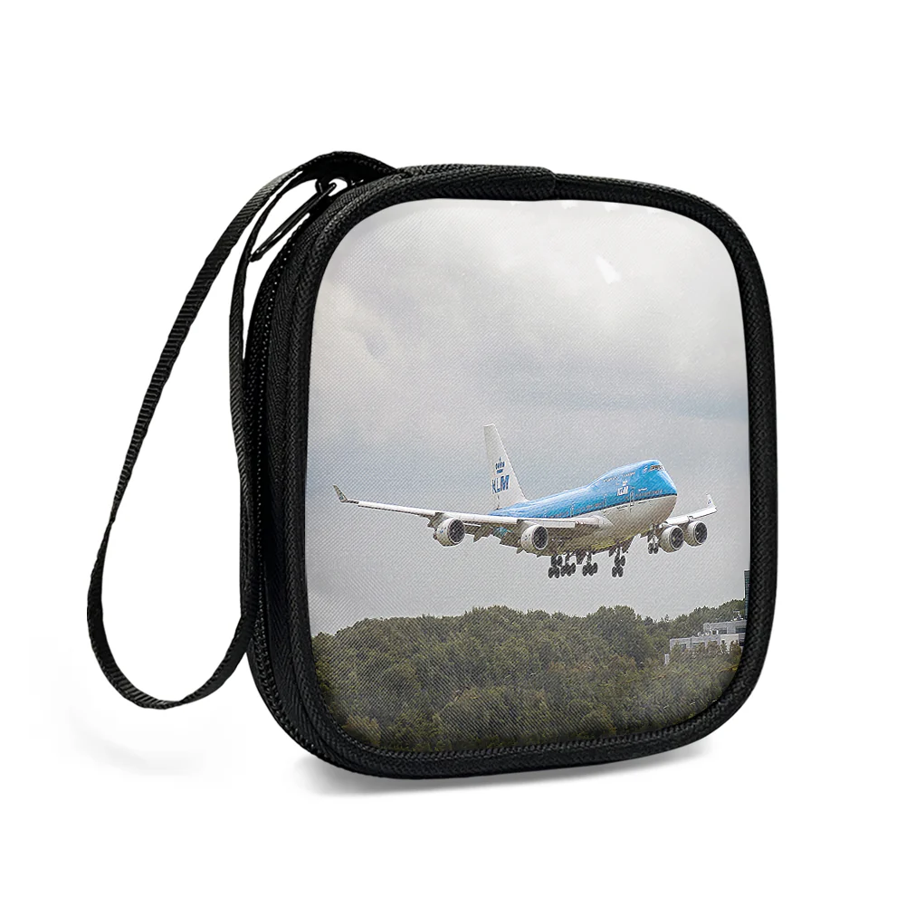 Landing KLM's Boeing 747 Designed Portable Headphone Bag - Image 3