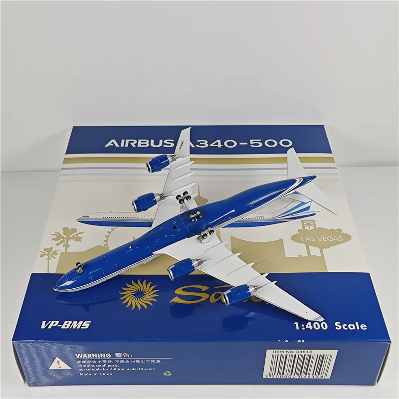 Las Vegas Sands Airbus A340-500 VP-BMS Airplane Model - Image 11